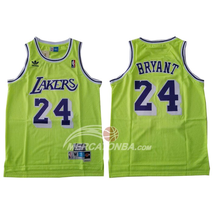 Maglia Los Angeles Lakers Kobe Bryant Verde